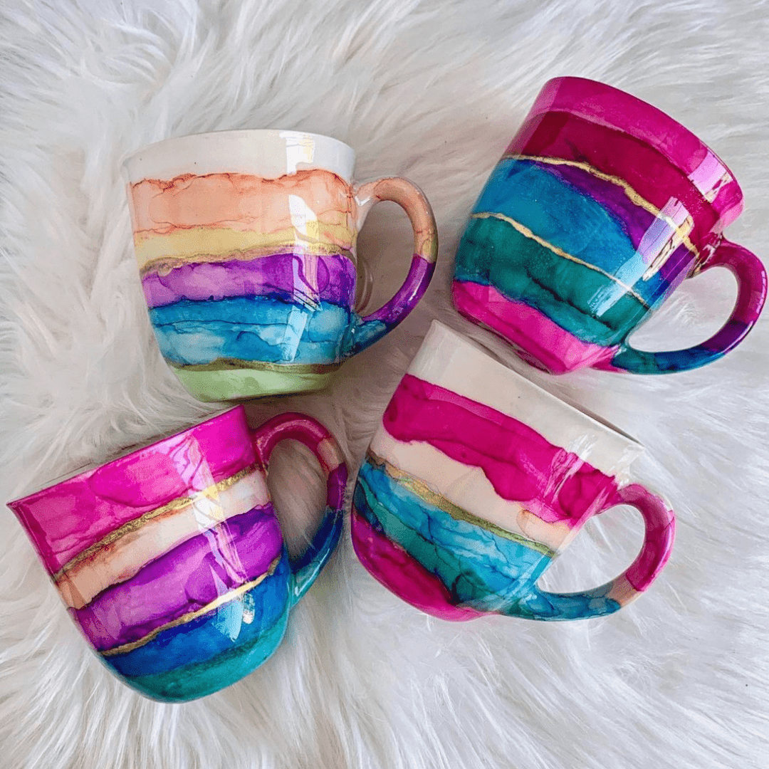Tazas decoradas